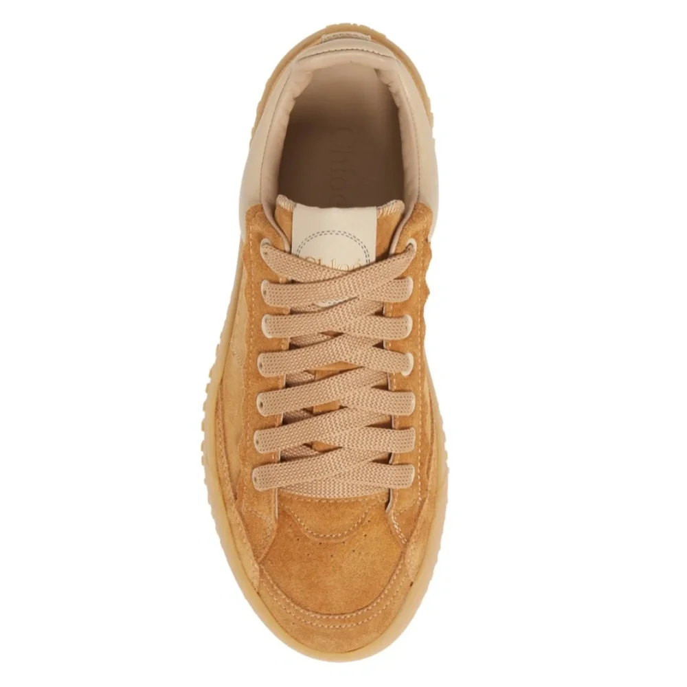 NIB $595 Chloé Franckie Low Top Sneaker (Women) in size 37!